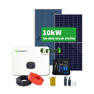 10KW On-grid solar system for home use